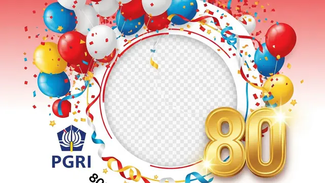 Twibbon HUT PGRI ke-80