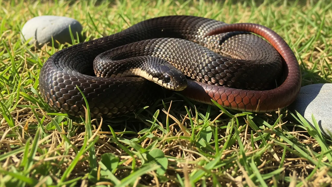 Ular Ekor Buntung (Cylindrophis ruffus)
