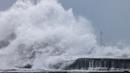 Badai ini dikategorikan sebagai "topan kuat," level badai terkuat untuk Taiwan. (I-Hwa CHENG/AFP)