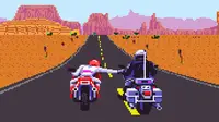 Aksi Rossi vs Marquez sama persis dengan aksi balap brutal yang terjadi di game lawas berjudul `Road Rash`