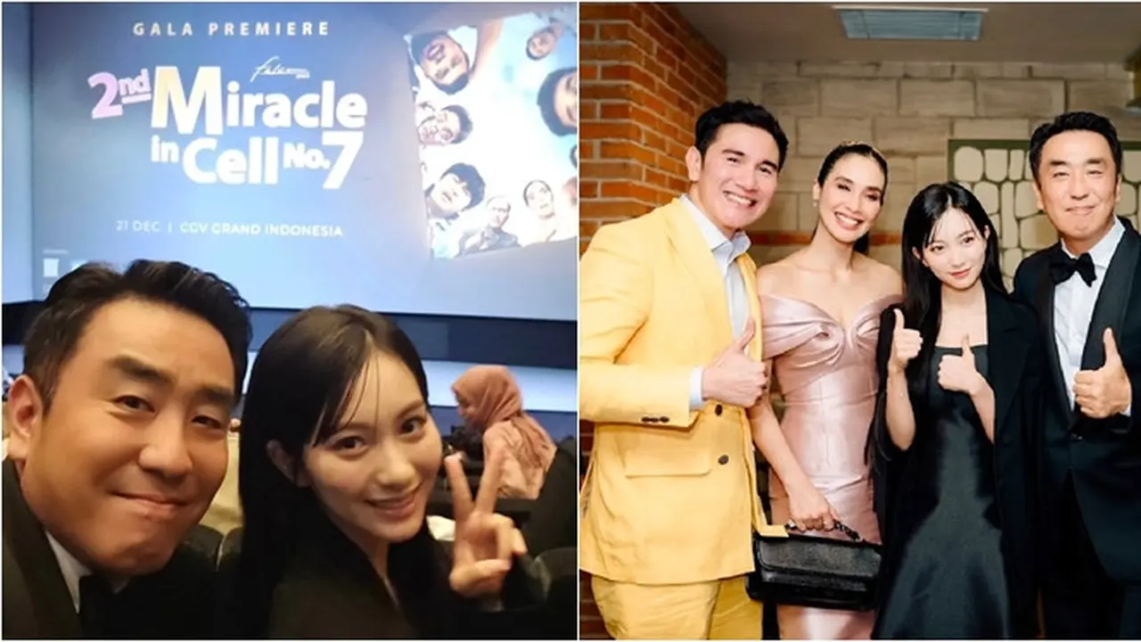 7 Potret Ryu Seung Ryong dan Kal So Won di Promosi Film 2nd Miracle in Cell No. 7