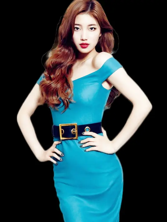 Salah satu gaya seksinya yang memesona di depan kamera. Siapa yang tidak bertekuk lutut saat melihatnya?