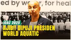 Luar Biasa! Presiden World Aquatics Puji Fasilitas dan Pembinaan Akuatik Indonesia