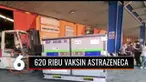 Melalui dukungan kerjasama dengan Pemerintah Inggris, Indonesia terima 620 ribu vaksin AstraZeneca. Kementerian Luar Negeri mencatat Indonesia telah menerima 178,3 juta dosis vaksin.