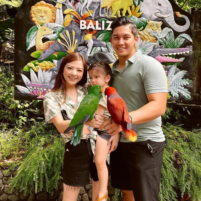 6 Momen Liburan Samuel Zylgwyn dan Franda di Bali Zoo, Nikmati Rekreasi Keluarga