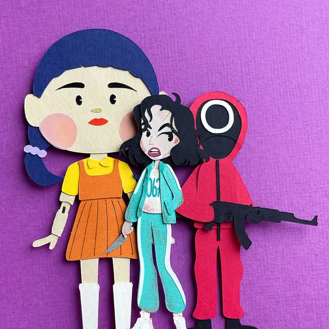 6 Karya Karakter dalam Film Jadi Mirip Kartun dari Kertas Ini Unik, Detailnya Sempurna
