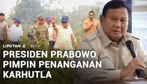 Prabowo Instruksikan Penanganan Karhutla di Kalimantan Dipercepat