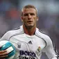 Mantan gelandang Real Madrid, David Beckham. (AFP/Pedro Armestre)