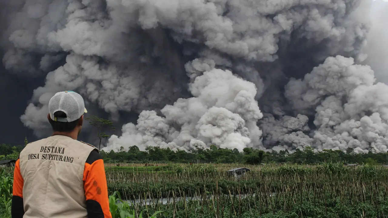 Dampak Erupsi Gunung Semeru, Desa Supiturang Luluh Lantak