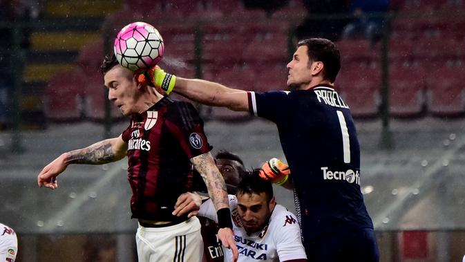 Daniele Padelli (kanan) (AFP/Giuseppe Cacace)