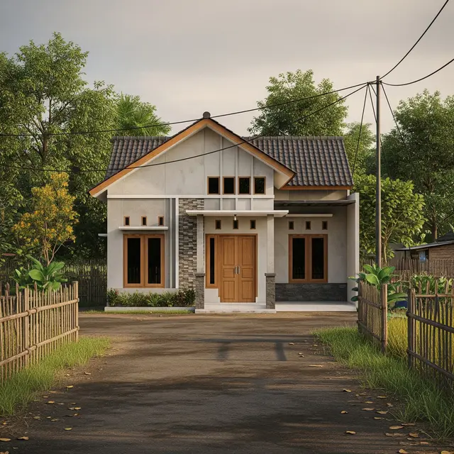 9 Rumah Sederhana Era 90-an tapi Tetap Modern di Desa, Harmoni Klasik Tak Lekang Waktu