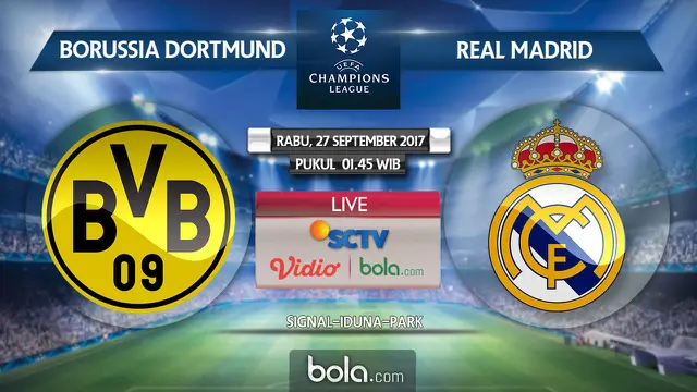 Borussia Dortmund Vs Real Madrid