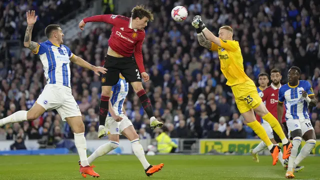 Hasil Liga Inggris: Gol Tunggal Alexis Mac Allister Bawa Brighton Taklukkan Manchester United