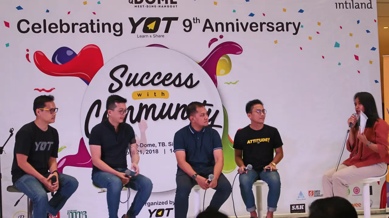 Komunitas Young on Top Rayakan Ulang Tahun Ke-9