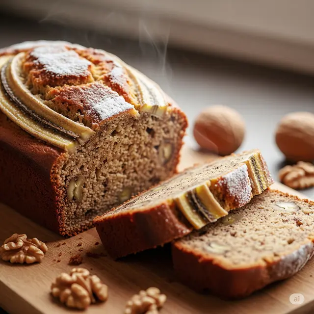 Resep Roti Pisang Sederhana.