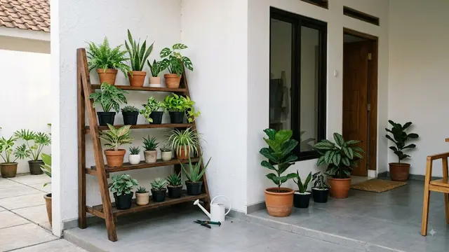 Ide Taman Mini di Sudut Rumah