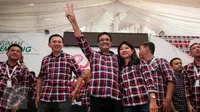 Ketua Tim Pemenangan Ahok-Djarot, Prasetio Edi Marsudi mengungkapkan rasa optimistisnya kepada pasangan cagub cawagub DKI Jakarta