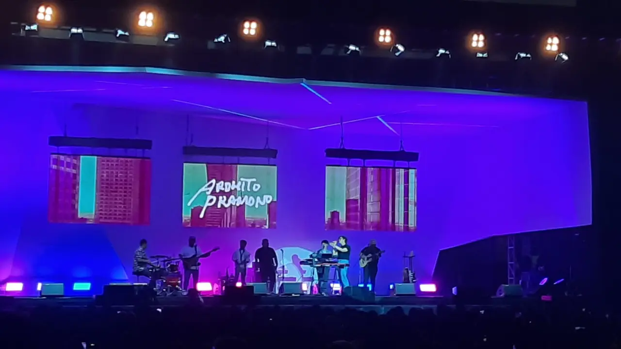 [Fimela] Ardhito Pramono di BNI Java Jazz Festival 2023