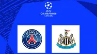 Liga Champions - PSG Vs Newcastle United (Bola.com/Adreanus Titus)