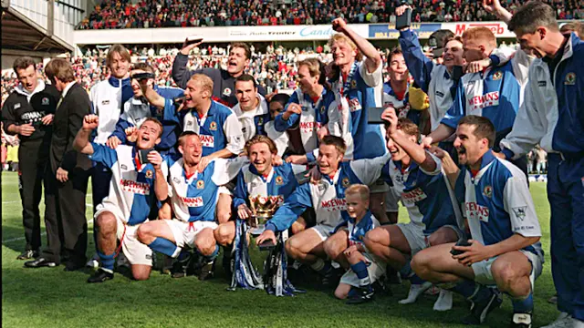 Blackburn Rovers ketika juara Premier League musim 1994-95