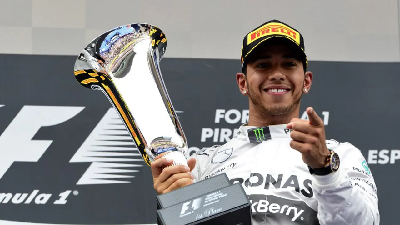 Tercepat di GP Spanyol, Hamilton Juara Empat Kali Beruntun