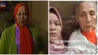 Potret Lawas Nani Wijaya saat Bintangi Sitkom Bajaj Bajuri. (Sumber: Instagram/bajaj_bajuri04 dan TikTok/@kitanlia)