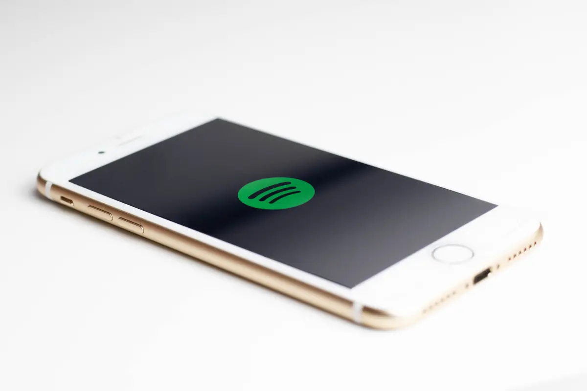 Ilustrasi aplikasi spotify