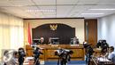 Suasana sidang pembacaan putusan di Komisi Informasi Publik, Jakarta, Rabu (29/7/2015). Sidang dengan agenda dokumen pemecatan Letjen Prabowo Subianto antara Pemohon KontraS dan termohon Mabes TNI. (Liputan6.com/Faizal Fanani)