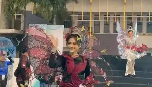 Bella Bonita Tetap Tampil di JFC 2026 Meski Diguyur Hujan, Aksinya Jadi Sorotan