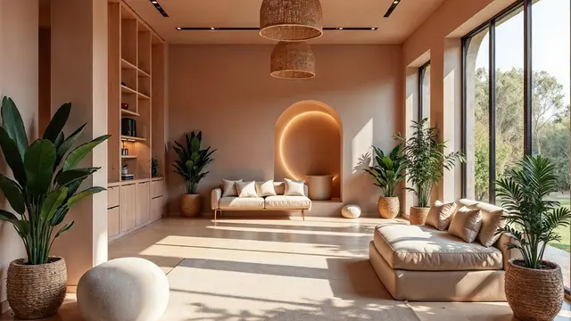 desain rumah modern tropis (ilustrasi by Freepik)