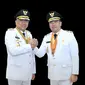 Gubernur Prof Olly Dondokambey dan Wakil Gubernur Drs. Steven O.E. Kandouw.