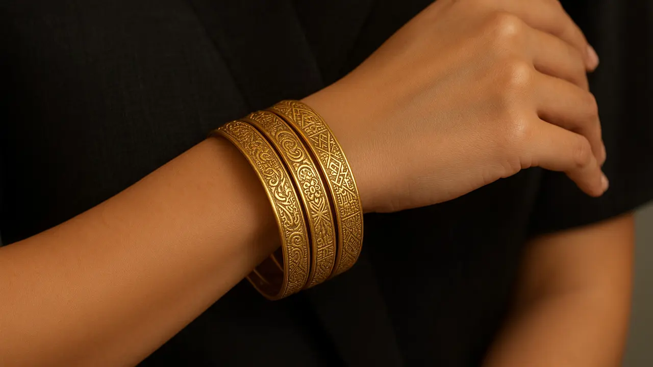 Gelang Emas Lilit Terbaru 2025 dengan Desain Unik dan Elegan (Foto: ChatGPT)