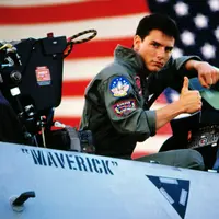 Tom Cruise di film 'Top Gun' (1986). (foto: usmagazine)