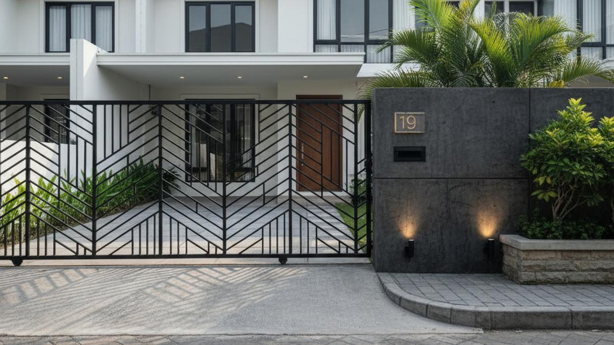 7 Model Pagar Besi Hollow Rapat 2025, Aman dan Elegan untuk Hunian Minimalis