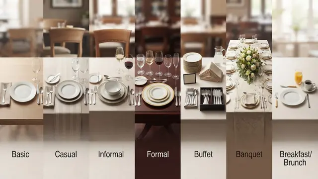 Jenis-Jenis Table Set Up