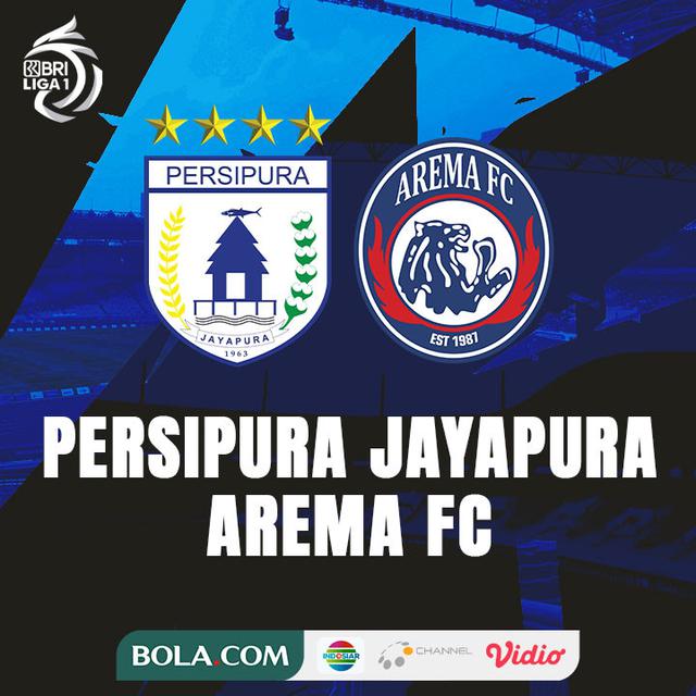 BRI Liga 1 - Persipura Jayapura Vs Arema FC