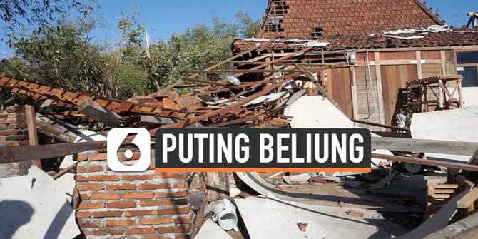 VIDEO: Ratusan Rumah di Demak Diterjang Puting Beliung