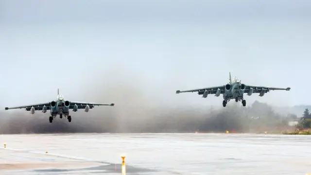 (ilustrasi) Jet Rusia di Suriah (AFP Photo / Vadim Grishankin)