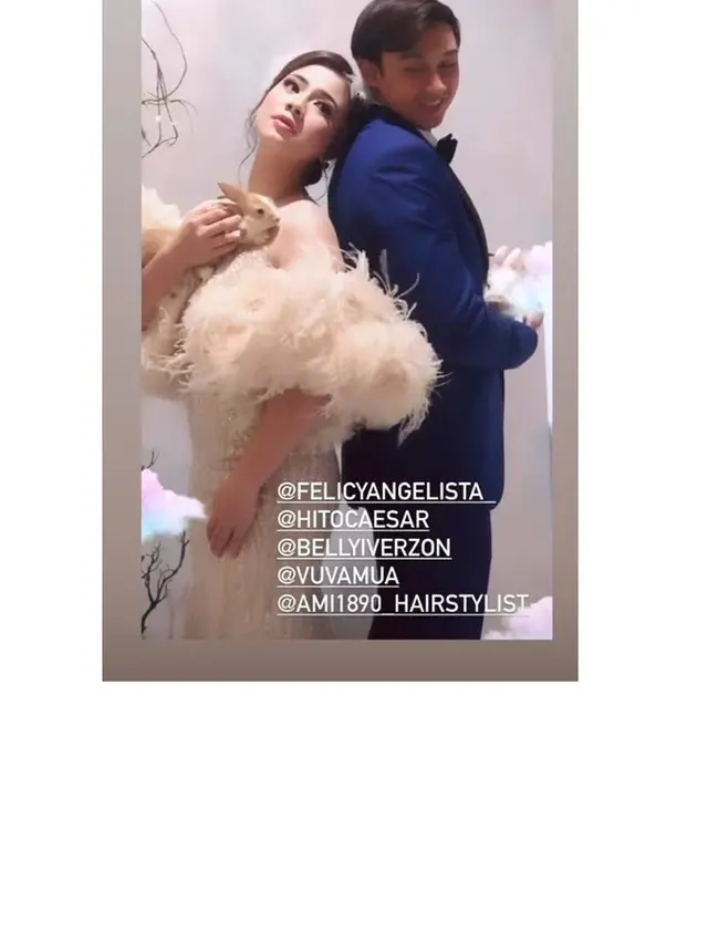 Kembali Prewedding, Ini 7 Potret Mesra Caesar Hito dan Felicya Angelista