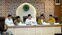 Silaturahmi dengan MUI, Menko Airlangga Beri Jaminan Produk Halal di Perjanjian Dagang Indonesia-AS