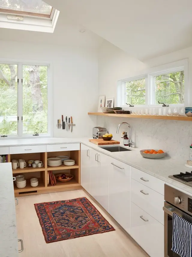 Dapur Letter L Minimalis Estetik