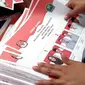 Surat suara untuk Pilkada Kota Malang, Jawa Timur (Liputan6.com/Zainul Arifin)