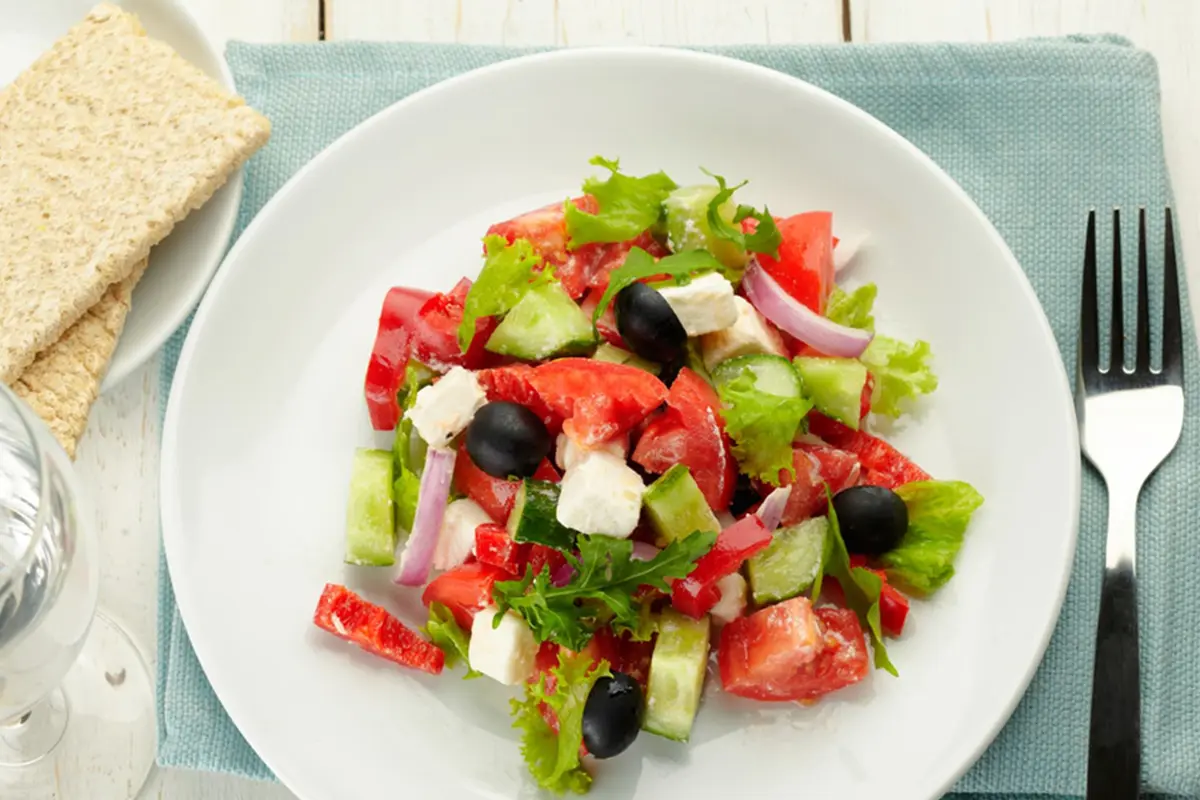 salad sayur sederhana