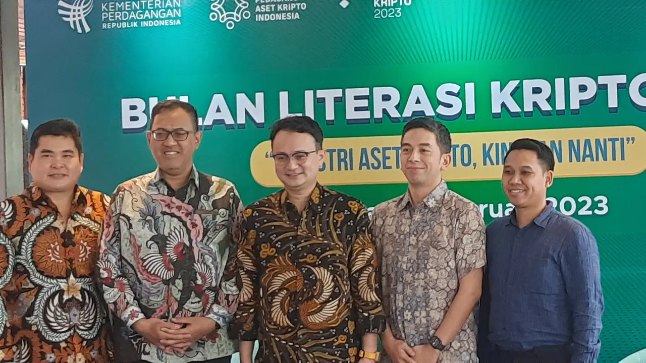 Wakil Menteri Perdagangan RI, Jerry Sambuaga dalam acara Media Briefing Bulan Literasi Kripto "Industri Aset Kripto, Kini dan Nanti" Jumat (24/2/2023).