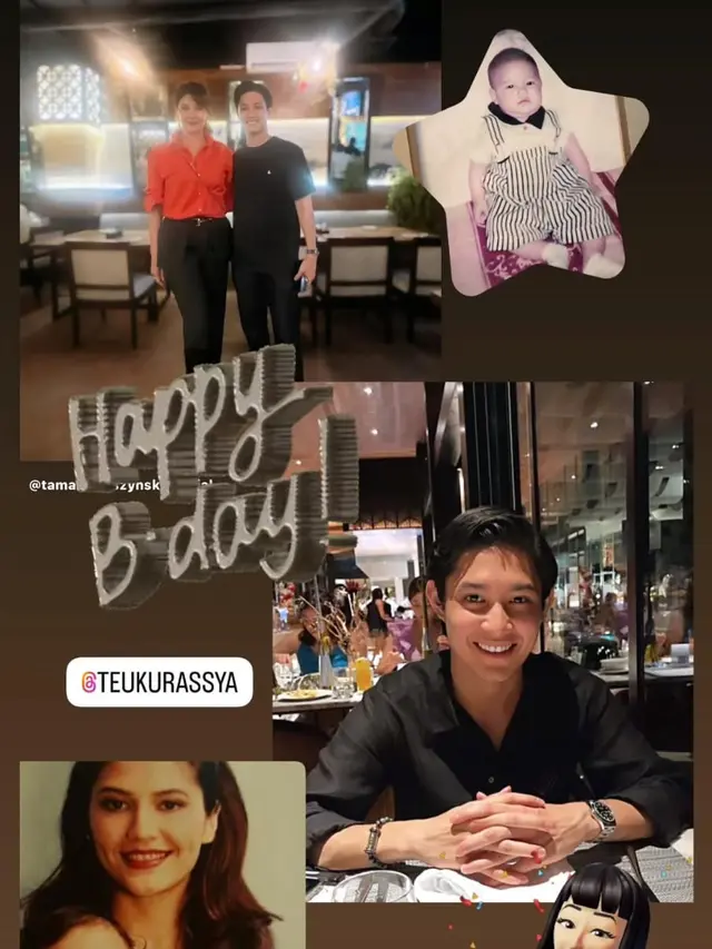 Tamara Bleszynski Unggah Foto Lawas Bareng Teuku Rassya. (instagram/tamarableszynskiofficial)