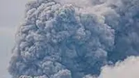 Potret erupsi Gunung Marapi (Sumber: Merdeka.com)