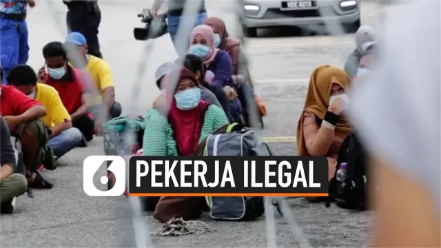 Thumbnail malaysia tangkap pekerja ilegal cegah virus corona