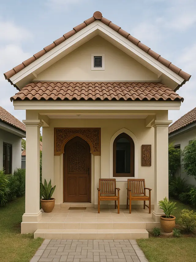 Inspirasi Rumah Sederhana 7x10 Nuansa Islami 2025