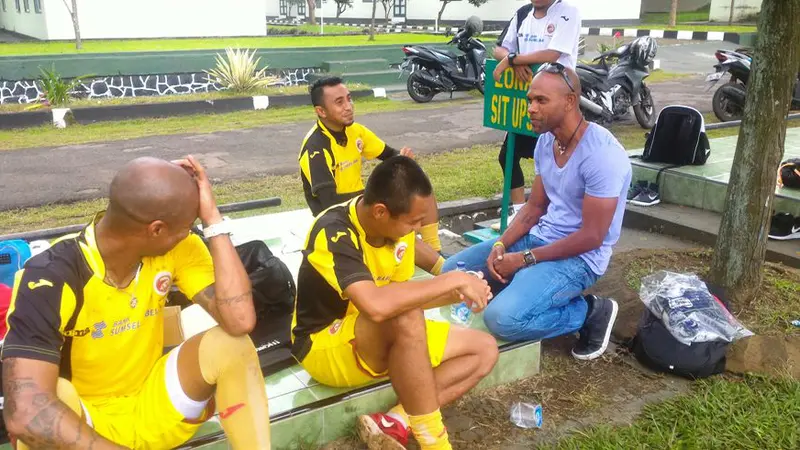Kehadiran Keith Kayamba Gumbs membakar semangat Sriwijaya FC jelang laga melawan Persib Bandung. (Ist)