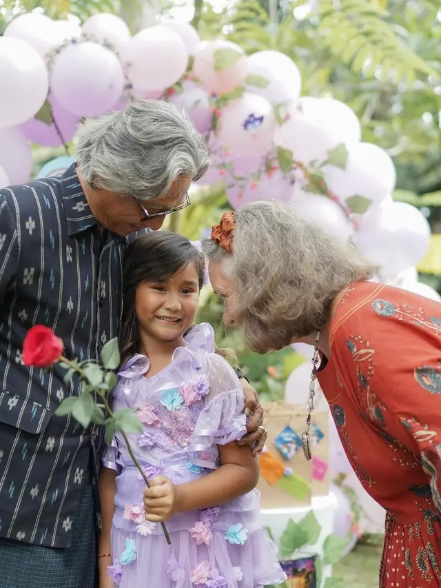 6 Potret Perayaan Ultah Kinandari Anak Happy Salma, Meriah Penuh Keceriaan
